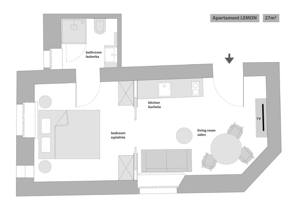 Sanhaus Apartments - Chopina 13 - Apartamenty W Centrum, 5 Minut Od Plazy I Deptaka Сопот Номер фото